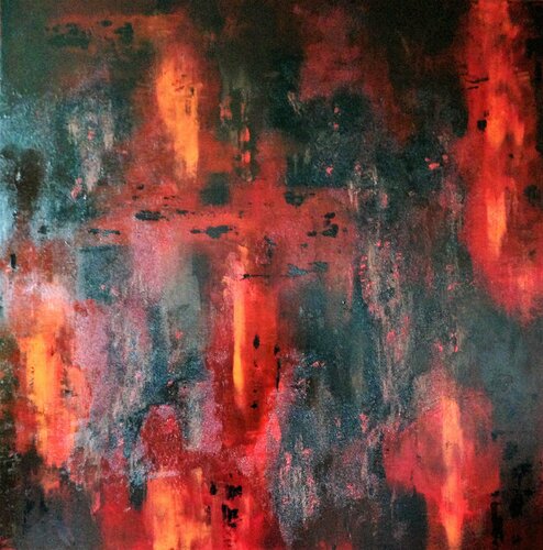 Hephaïstos van David Vall, Schilderij te koop op Singulart