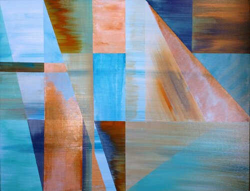 Vitral on Ocean van David Vall, Schilderij te koop op Singulart