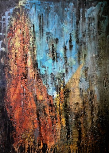Soul Mountain di David Vall, Pittura in vendita su Singulart