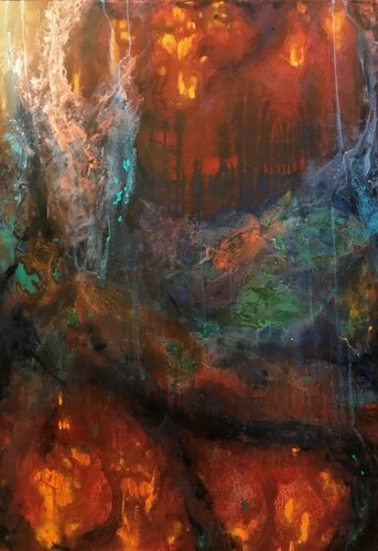 Gehenna di David Vall, Pittura in vendita su Singulart