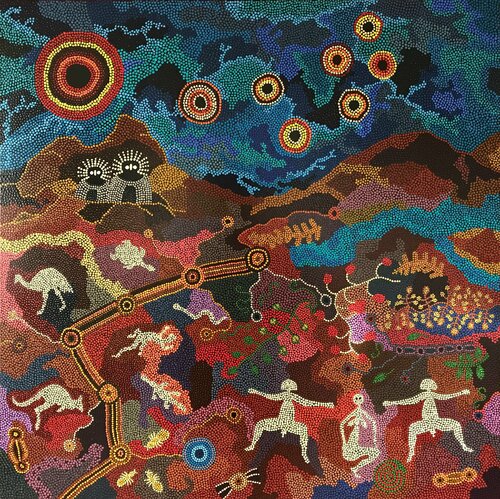 Seven Sisters van David Vall, Schilderij te koop op Singulart