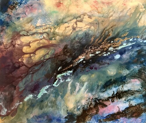 Styx di David Vall, Pittura in vendita su Singulart