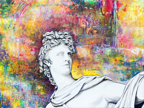 'HELENA' von James 'Kingneon' Gucwa, Malerei kaufen auf Singulart