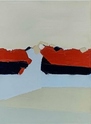 Prends le temps van Sandrine Hirson, Schilderij te koop op Singulart