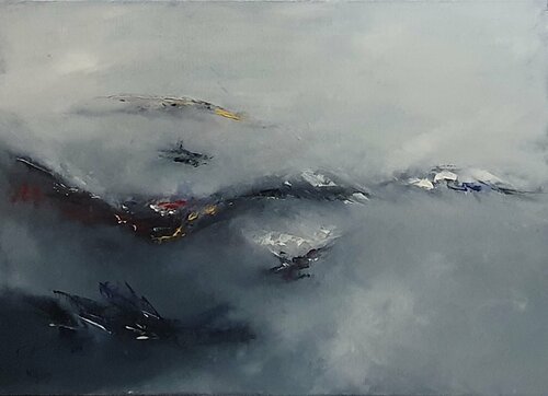 Si loin II van Sandrine Hirson, Schilderij te koop op Singulart