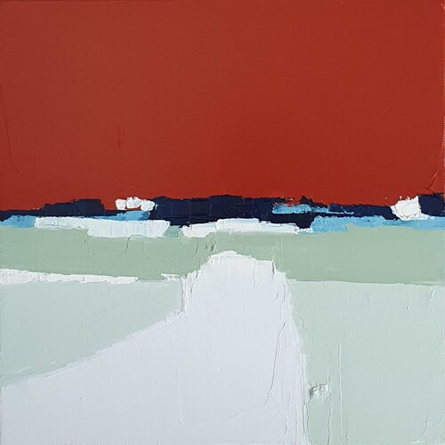 Une idée du bonheur van Sandrine Hirson, Schilderij te koop op Singulart