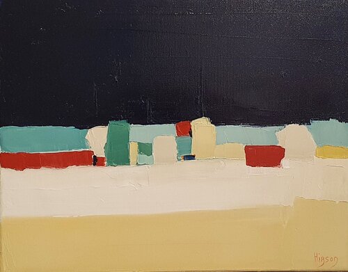 Quand tu pars van Sandrine Hirson, Schilderij te koop op Singulart