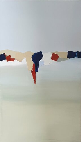 Nous, ici van Sandrine Hirson, Schilderij te koop op Singulart