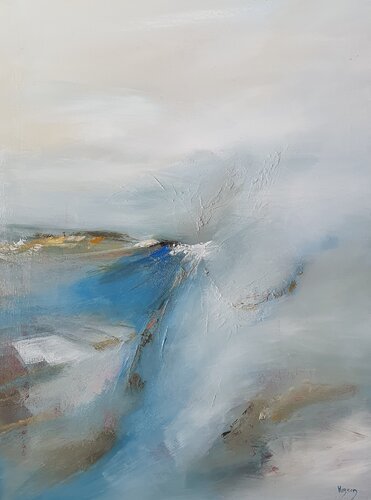 Jour de tempête van Sandrine Hirson, Schilderij te koop op Singulart