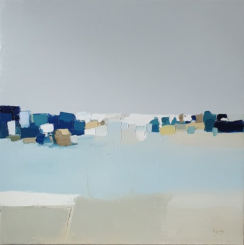 Sans un mot van Sandrine Hirson, Schilderij te koop op Singulart
