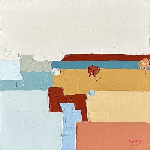 Lumière d'or van Sandrine Hirson, Schilderij te koop op Singulart