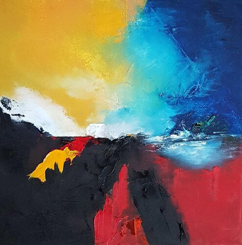 Le chemin van Sandrine Hirson, Schilderij te koop op Singulart