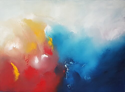 Elévation en couleur van Sandrine Hirson, Schilderij te koop op Singulart