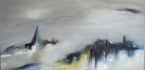 Disparition 2 by Sandrine Hirson, Painting for Sale on Singulart