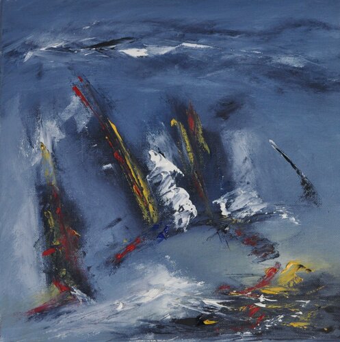 L'échappée van Sandrine Hirson, Schilderij te koop op Singulart