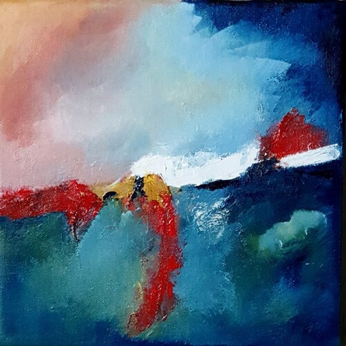 Déchirure 3 van Sandrine Hirson, Schilderij te koop op Singulart
