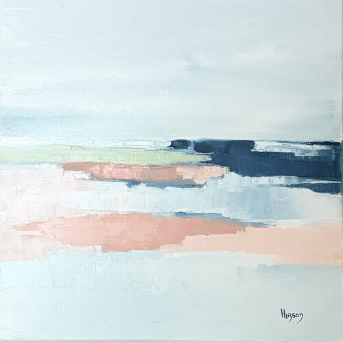 Entre ciel et Terre 6 di Sandrine Hirson, Pittura in vendita su Singulart