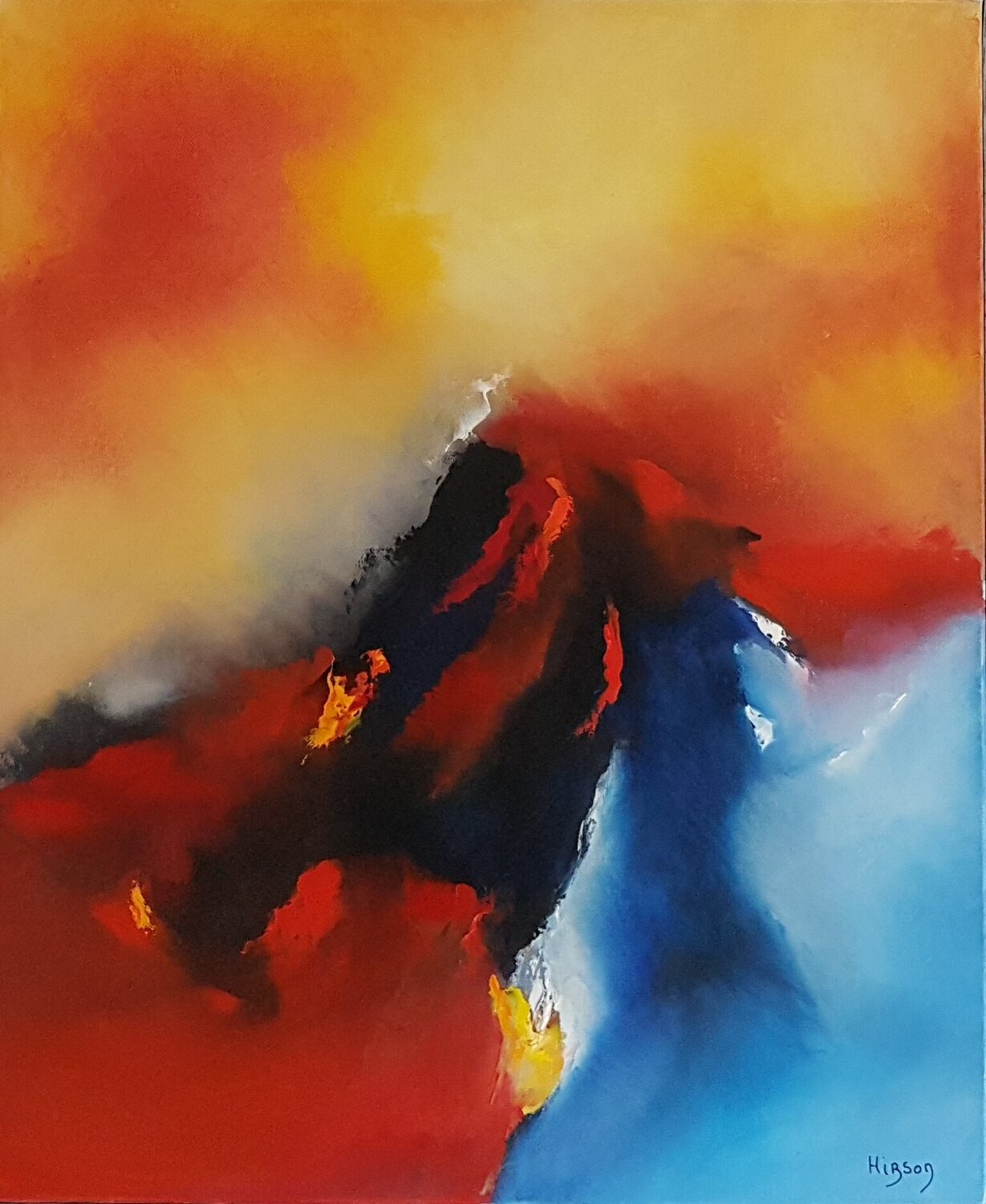 Le feu glacial Sandrine Hirson