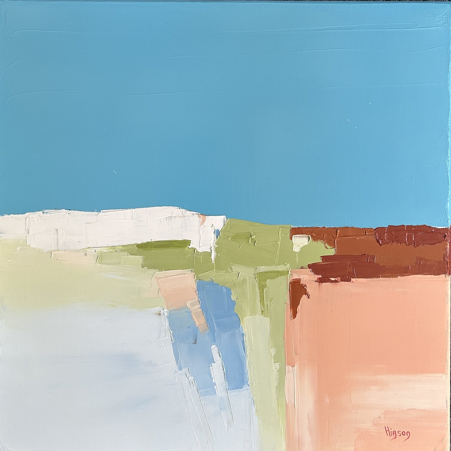Lumière d'été Sandrine Hirson Originalgemälde zu verkaufen