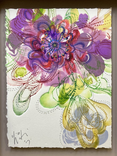 Blossoming by Chiaki Shuji, Work on Paper for Sale on Singulart