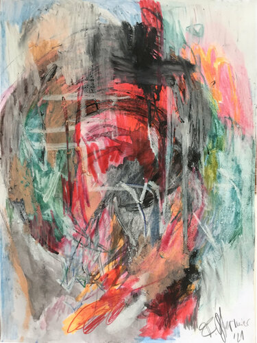 Forest glow de Franziska Ostermeier, Dibujo a la venta en Singulart