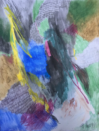 Glimpse of sunlight by Franziska Ostermeier, 소묘 for Sale on Singulart