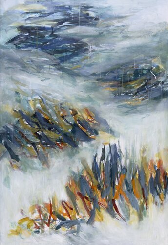 September in the Alps 2 van Alethea Eriksson, Schilderij te koop op Singulart