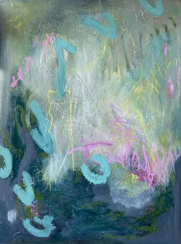 Verdant joy di Alethea Eriksson, Pittura in vendita su Singulart
