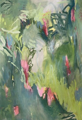 Verdant Summer van Alethea Eriksson, Schilderij te koop op Singulart