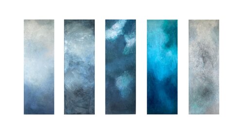 Elements Suite #1, 2, 5, 7, 8. van Alethea Eriksson, Schilderij te koop op Singulart