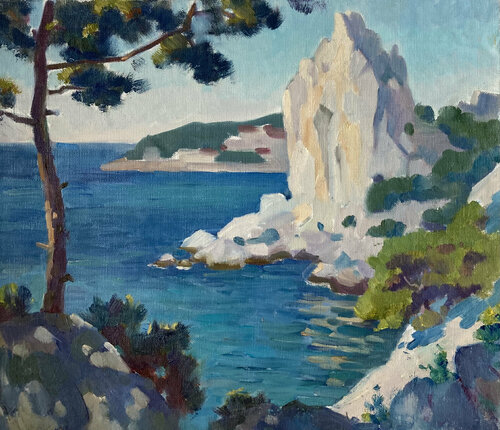Crimea. Simeiz van Kristina Korò, Schilderij te koop op Singulart