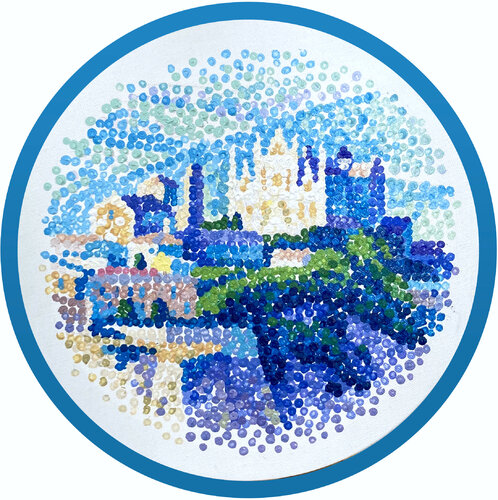 Orvieto . Italia par Kristina Korò, Peinture en vente sur Singulart