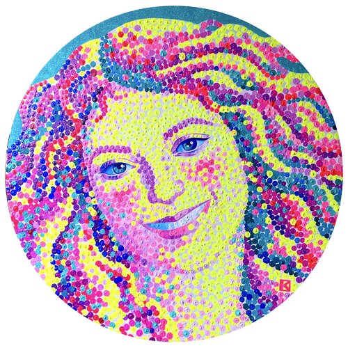 Alice par Kristina Korò, Peinture en vente sur Singulart