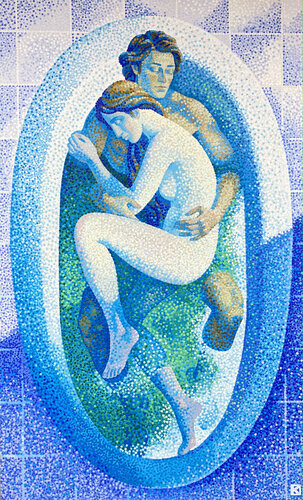 Fusione par Kristina Korò, Peinture en vente sur Singulart