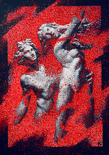 Voglia di possesso par Kristina Korò, Peinture en vente sur Singulart