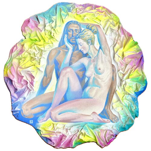 Meditazione di Kristina Korò, Pittura in vendita su Singulart