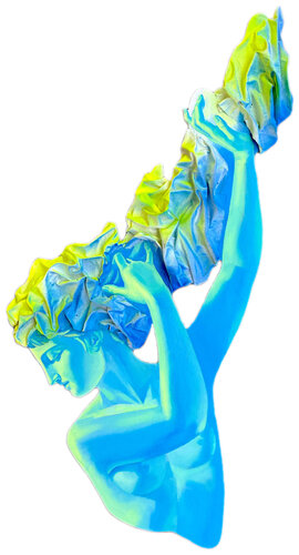 Ricordo Ellenistico di Kristina Korò, Pittura in vendita su Singulart
