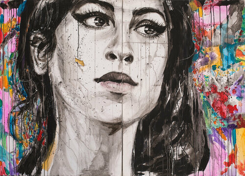 Broken Amy di Inga Mihailovic, Pittura in vendita su Singulart