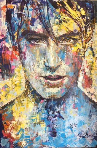 Something to tell von Inga Mihailovic, Malerei kaufen auf Singulart