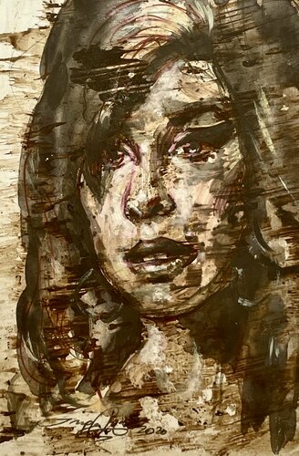 Amy di Inga Mihailovic, Pittura in vendita su Singulart