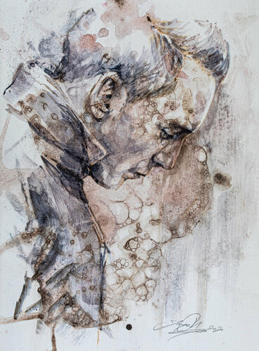 Melancholie von Inga Mihailovic, Werk auf Papier kaufen auf Singulart