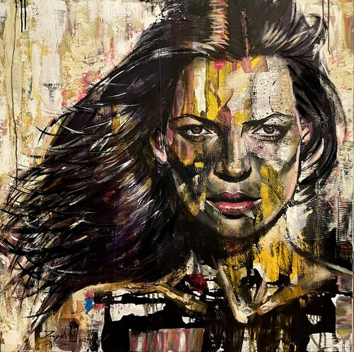 Time for Resistance von Inga Mihailovic, Malerei kaufen auf Singulart