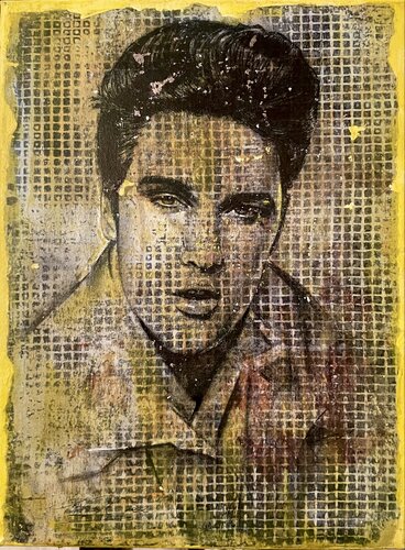 Elvis di Inga Mihailovic, Pittura in vendita su Singulart