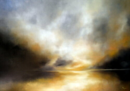 l'echos du silence van Fabien Petillion, Schilderij te koop op Singulart