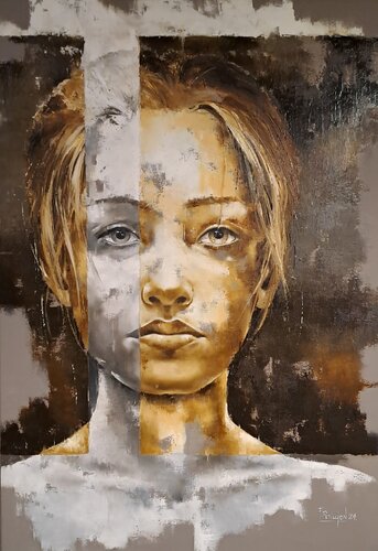 La face cachée van Fabien Petillion, Schilderij te koop op Singulart