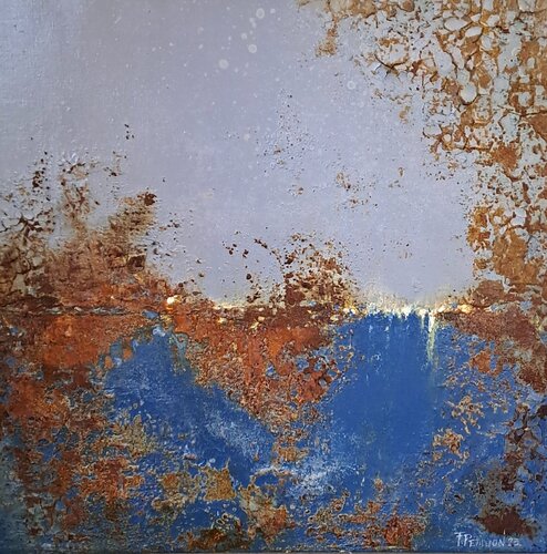 Horizon abstrait de Fabien Petillion, Pintura a la venta en Singulart