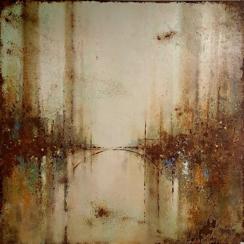 The bridge III de Fabien Petillion, Pintura a la venta en Singulart