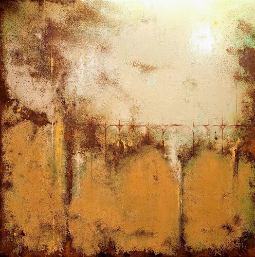 The bridge VI von Fabien Petillion, Malerei kaufen auf Singulart