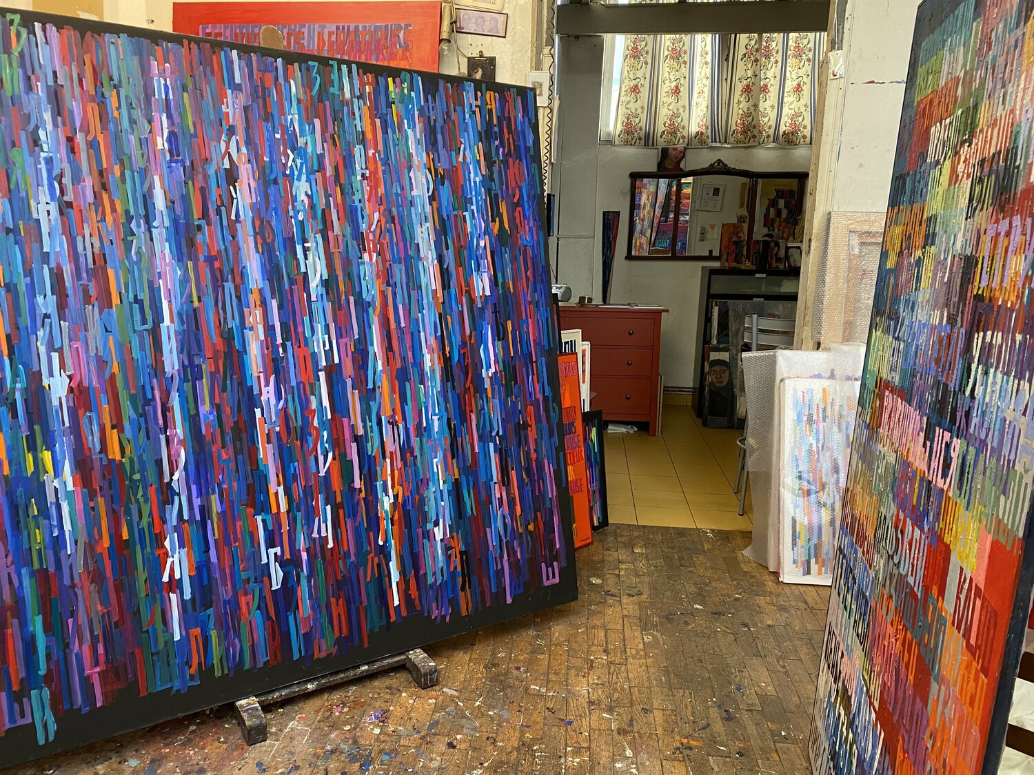 Diaspora by Mira Maodus (2009) Painting Acrylic on Canvas Singulart