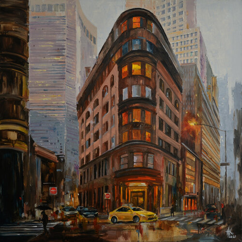 Delmonico's di Zhanna Kondratenko, Pittura in vendita su Singulart